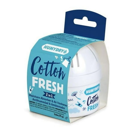 Humydry  2.6 oz Cotton Fresh Scent Moisture Absorber & Air Freshener