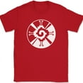 thumbnail image 1 of Hunab-Ku Maya Calendar T-Shirt Symbolism Tribal Trippy Graphic Tee - Red, 4XL, 1 of 1