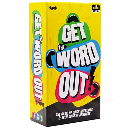 Get The Word Out - Viral Team Party Game for Big & Small Groups, Ages 13+