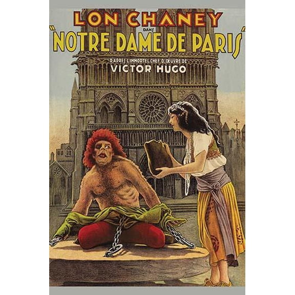 Hunchback of Notre Dame-Fine art canvas print (20" x 30")
