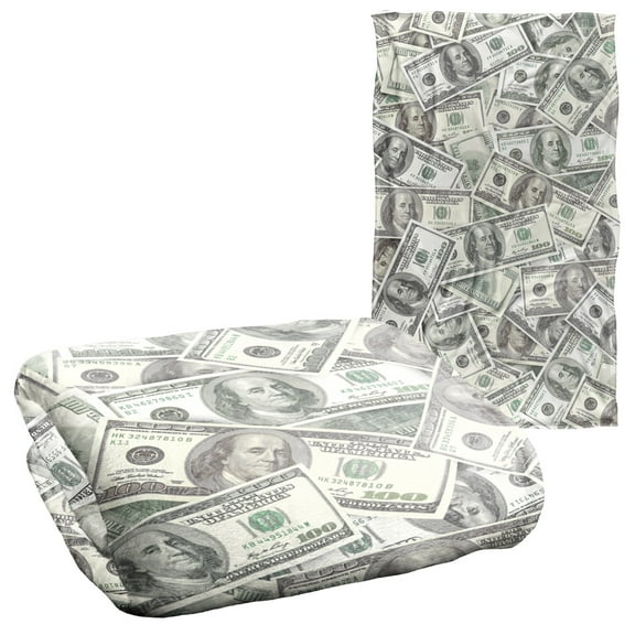 Hundred Dollar Bills Silky Touch Super Soft Throw Blanket 36" x 58"