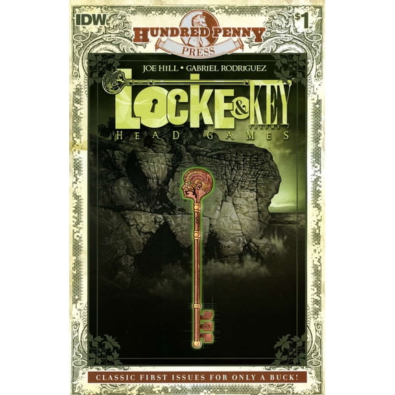 Hundred Penny Press: Locke And Key - Head Games #1 VF ; IDW Comic Book