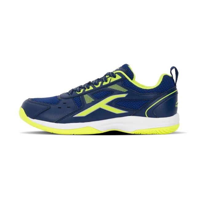 Hundred Raze Unisex Badminton Sport Shoes (Non-Marking) | Blue