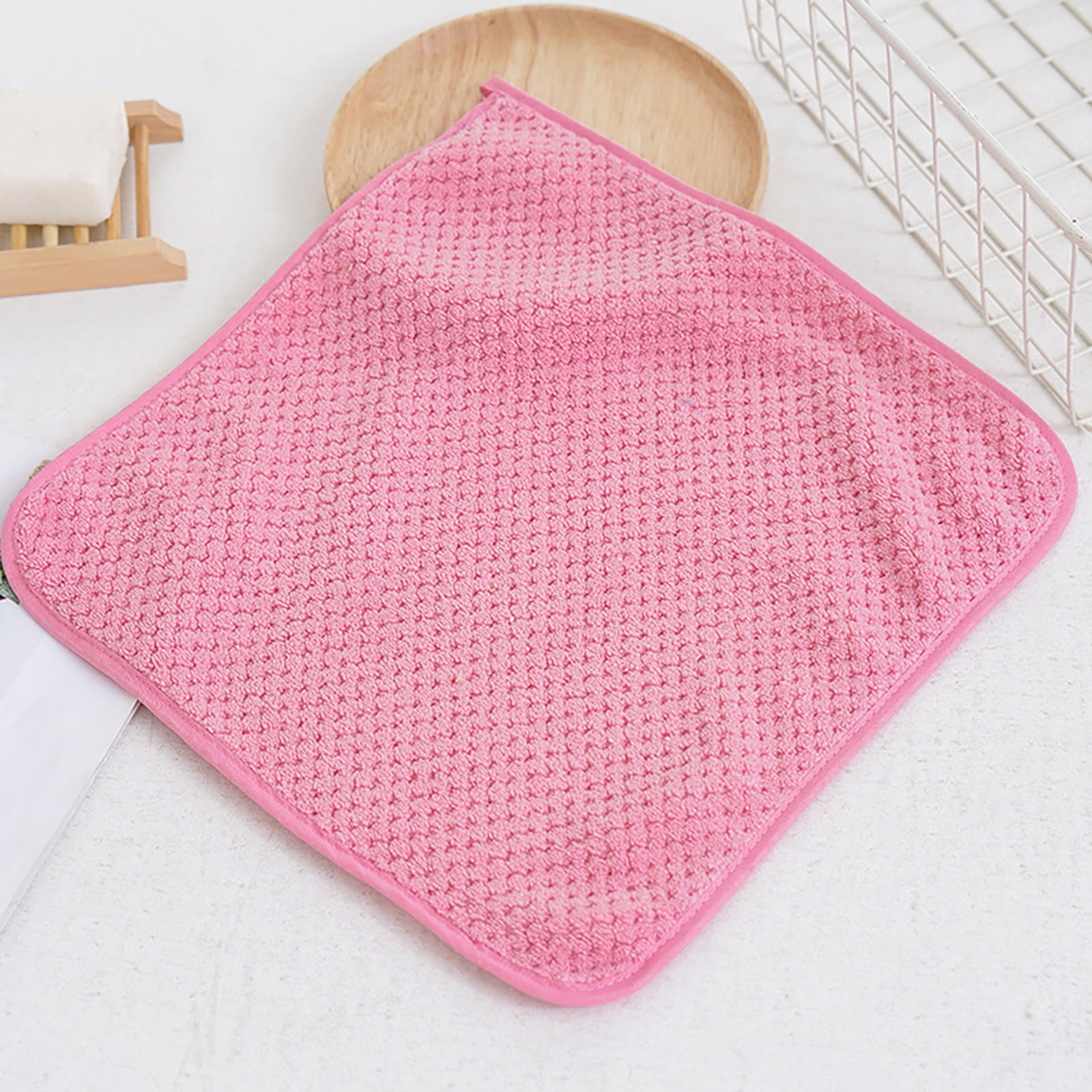 Hunei Hand Towel With Hanging Loop Kitchen Hand Towels With Hanging Loop Kids Towels Hand