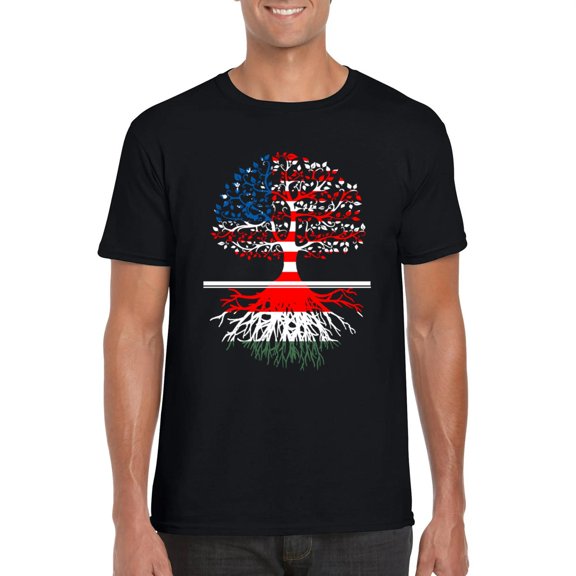 Hungarian America Tees Dual Citizen Heritage Patriot Pride T-Shirt, for men & women, up to size 5XL