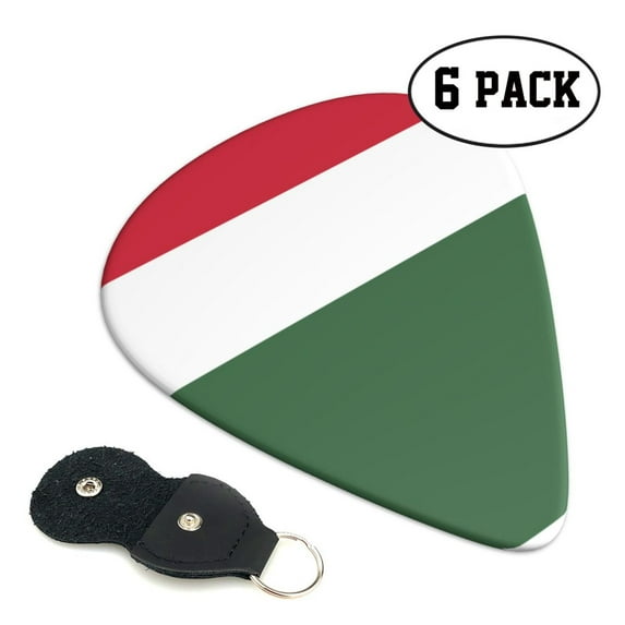 Hungarian Flag Guitar Picks for Guitar Bass Music Instruments Women Men Guitar Picks