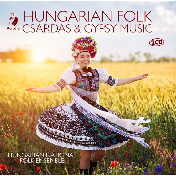 Hungarian National Folk Ensemble Hungarian Folk, Csardas & Gypsy Music (CD)