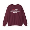 thumbnail image 1 of Hungarian Hungary Wife Girlfriend Husband Sweatshirt Gifts Crew Neck Shirt, 1 of 3