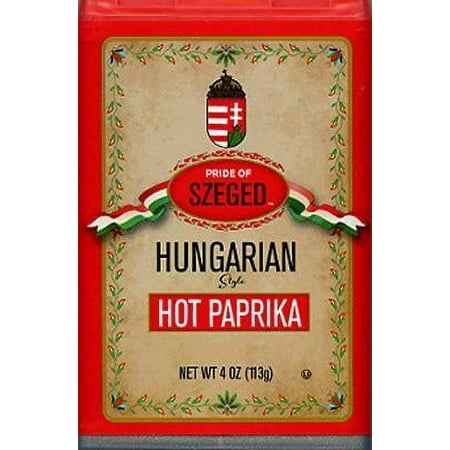 Hungarian Style Paprika, HOT, (Szeged) 4 oz