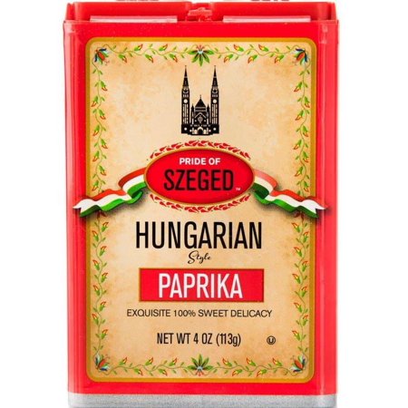 Hungarian Style Paprika, Sweet, (Szeged) 4 oz (113g)
