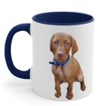 thumbnail image 1 of Hungarian Vizsla 'Augie' Accent Coffee Mug, 11oz, 1 of 1