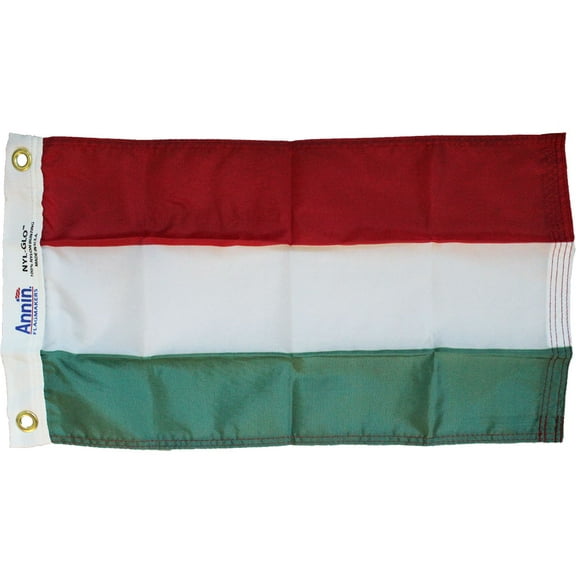 Hungary - 12"X18" Nylon Flag