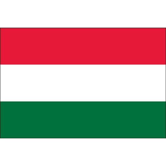 Hungary 2' x 3' Indoor Polyester Flag