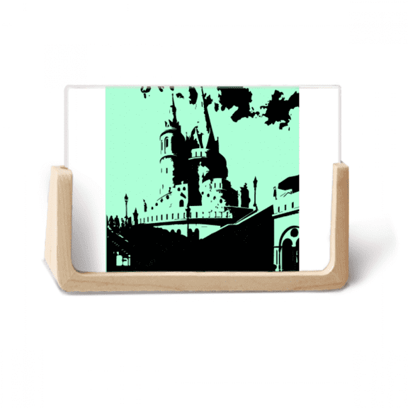 Hungary Ancient Castle Buda Photo Wooden Photo Frame Tabletop Display