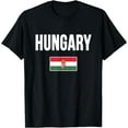 thumbnail image 1 of Hungary Hungarian Flag, Magyarorszag T-Shirt mens t hirt men，black，women，misfits，journey ，boys, 1 of 4