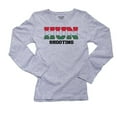 thumbnail image 1 of Hungary Shooting - Olympic Games - Rio - Flag Women's Long Sleeve Grey T-Shirt, 1 of 2