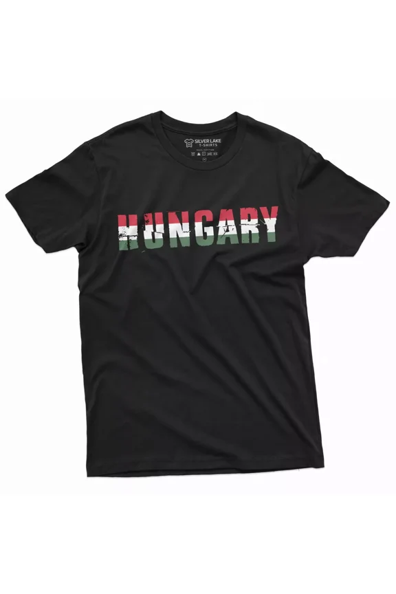 Hungary T-Shirt Magyarorszã£Æ’â¡G Shirt Hungarian Flag Coat Of Arms Tee Gift For Men Women Unisex Tee