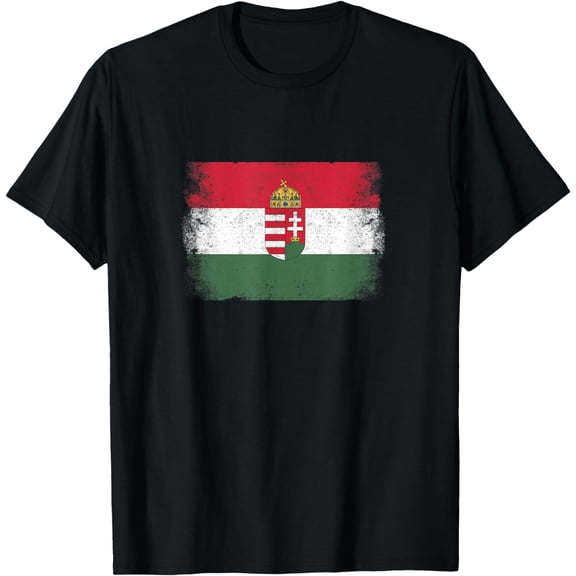 Hungary Vintage Hungarian, Flag T-Shirt mens t anhirt men，black，women，misfits，journey ，boys
