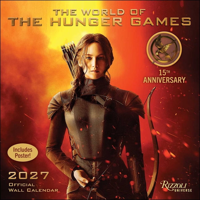 The Hunger Games 2027 Wall Calendar (Includes Full-Color Poster), (Paperback)