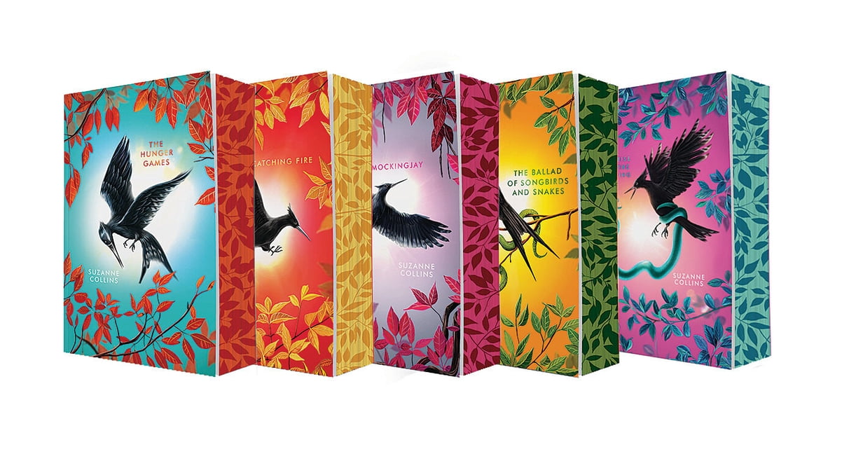 Hunger Games 5-Book Box Set (Deluxe Edition) (the Hunger Games, Catching Fire, Mockingjay, the Ballad of Songbirds and S, (Paperback)