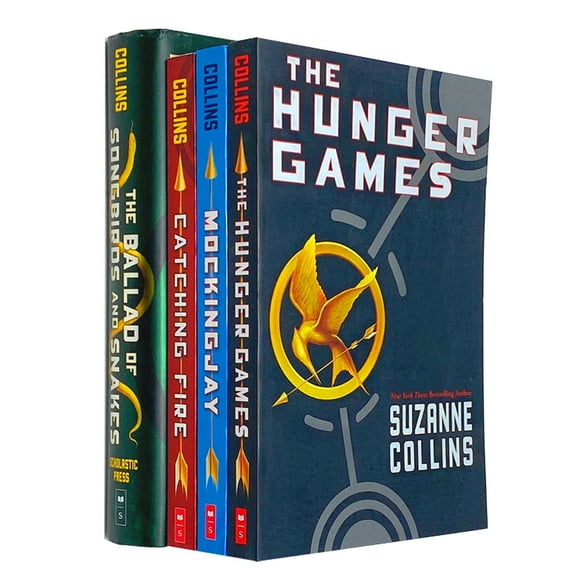 Hunger Games Collection by Suzanne Collins - 4 Books Set - The Ballad of Songbirds and Snakes