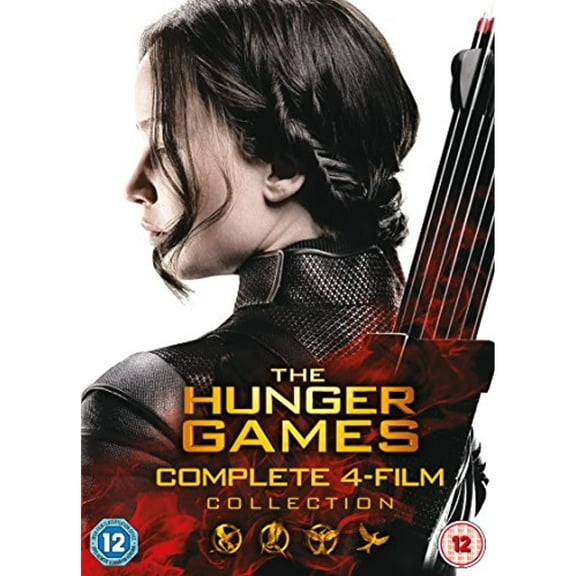 Hunger Games: Complete 4-Film Collection (4 Dvd) [Edizione: Regno Unito] [Import italien]