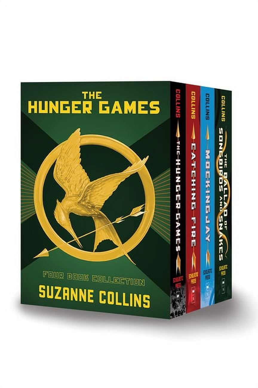 Hunger Games: Hunger Games 4-Book Hardcover Box Set (the Hunger Games, Catching Fire, Mockingjay, the Ballad of Songbirds and Snakes) (Other) - Walmart.com