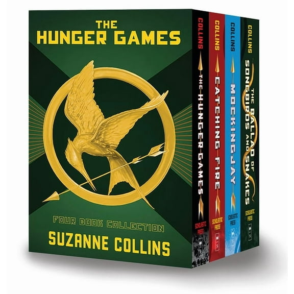 Hunger Games Hunger Games 4-Book Hardcover Box Set (the Hunger Games, Catching Fire, Mockingjay, the Ballad of Songbirds and Snakes), (Paperback)