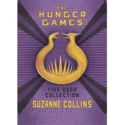 Hunger Games 5-Book Hardcover Box Set the Hunger Games, Catching Fire, Mockingjay, the Ballad of Songbirds and Snakes, Sunrise on the Reaping Hardcover