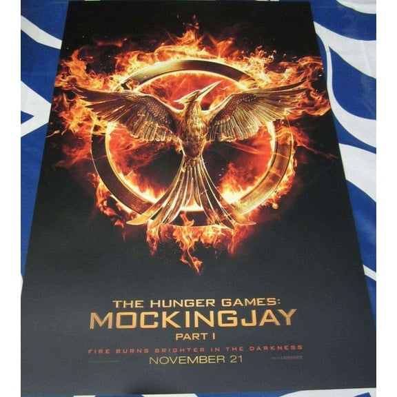 Hunger Games Mockingjay 2014 mini 13x20 movie poster
