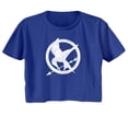 thumbnail image 1 of Hunger Games Mockingjay Royal Women's Festival Cali Crop T-Shirt, 1 of 2