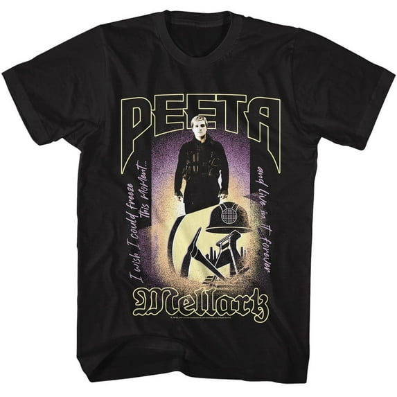 Hunger Games Peeta Mellark Black T-Shirt