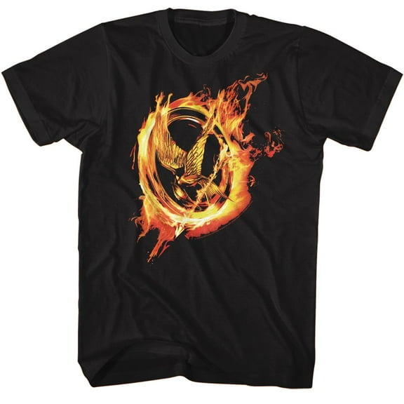Hunger Games Pin Black T-Shirt