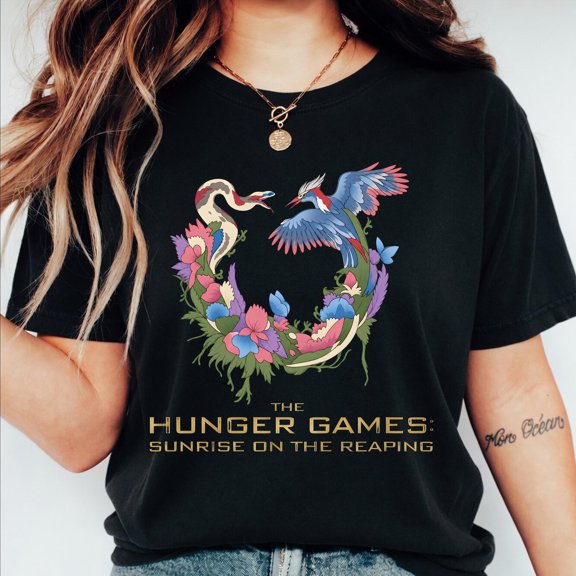 Hunger Games Sunrise On The Reaping Unisex Graphic T-Shirt, Short Sleeve Crew Neck Tee, Casual Everyday Streetwear Top, Gift for Men Women