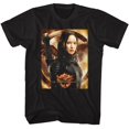 thumbnail image 1 of Hunger Games Katniss Mockingjay Bg Black Adult T-Shirt 4Xlt, 1 of 2