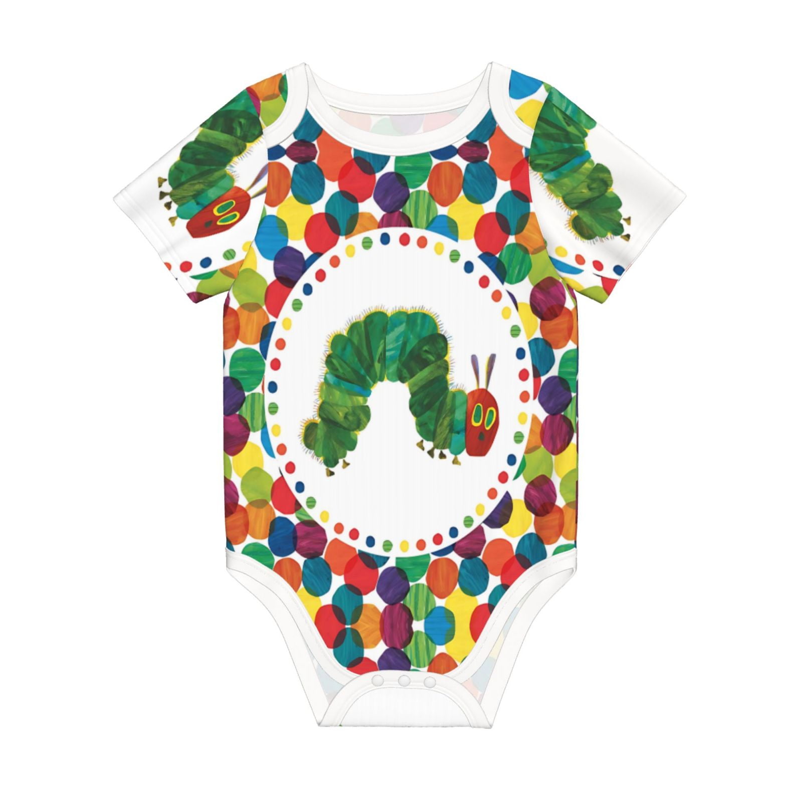 Hungry Caterpillar Jumpsuit Newborn Baby Bodysuit Infant Outfit