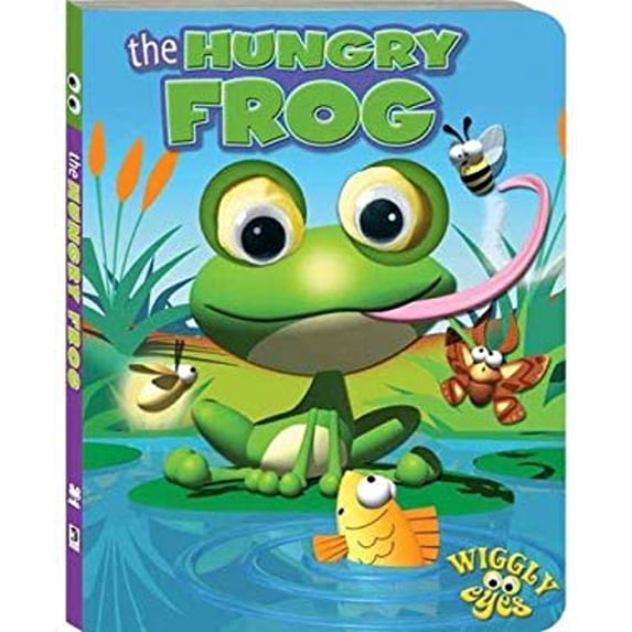 Pre-Owned Hungry Frog (Wiggly Eyes) by Hinkler Books PTY Ltd Paperback Children's Books English