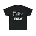 thumbnail image 1 of Hungry, Funny T-Shirt, Unisex Heavy Cotton Tee, 1 of 4