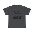 thumbnail image 1 of Hungry, Funny T-Shirt, Unisex Heavy Cotton Tee, 1 of 4