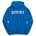 thumbnail image 1 of Hungry Graphic Royal Men's Cotton Pullover Hoodie, 1 of 1
