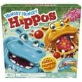 thumbnail image 1 of Hungry Hungry Hippos Board Game for Preschoolers, Ages 4 and up, For 2 to 4 Players, 1 of 11