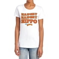 thumbnail image 1 of Hungry Hungry Hippos Hangry Women's T Shirt, White, X-Large, 1 of 6