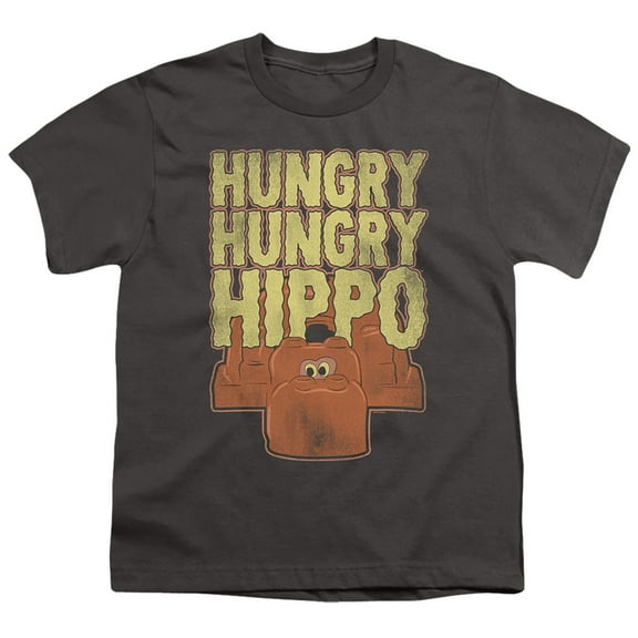 Hungry Hungry Hippos Hungry Hungry Hippo S/S Youth 18/1 T-Shirt Charcoal