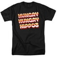 thumbnail image 1 of Hungry Hungry Hippos Hungry Vintage Logo S/S Adult 18/1 T-Shirt Black, 1 of 1