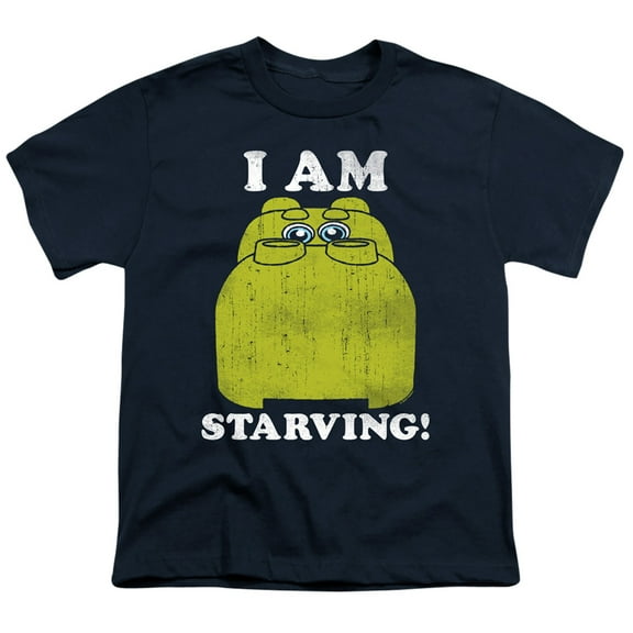 Hungry Hungry Hippos Im Starving S/S Youth 18/1 T-Shirt Navy