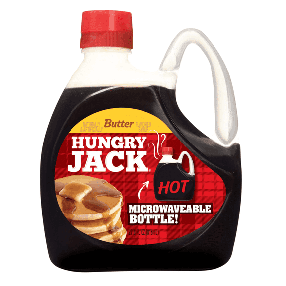 Hungry Jack Butter Flavored Pancake Syrup (Pack of 2)