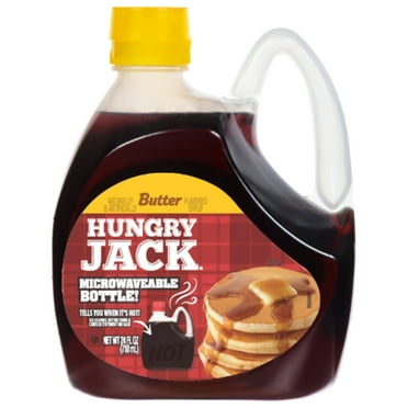 Hungry Jack Butter Syrup, 24 fl oz Bottle