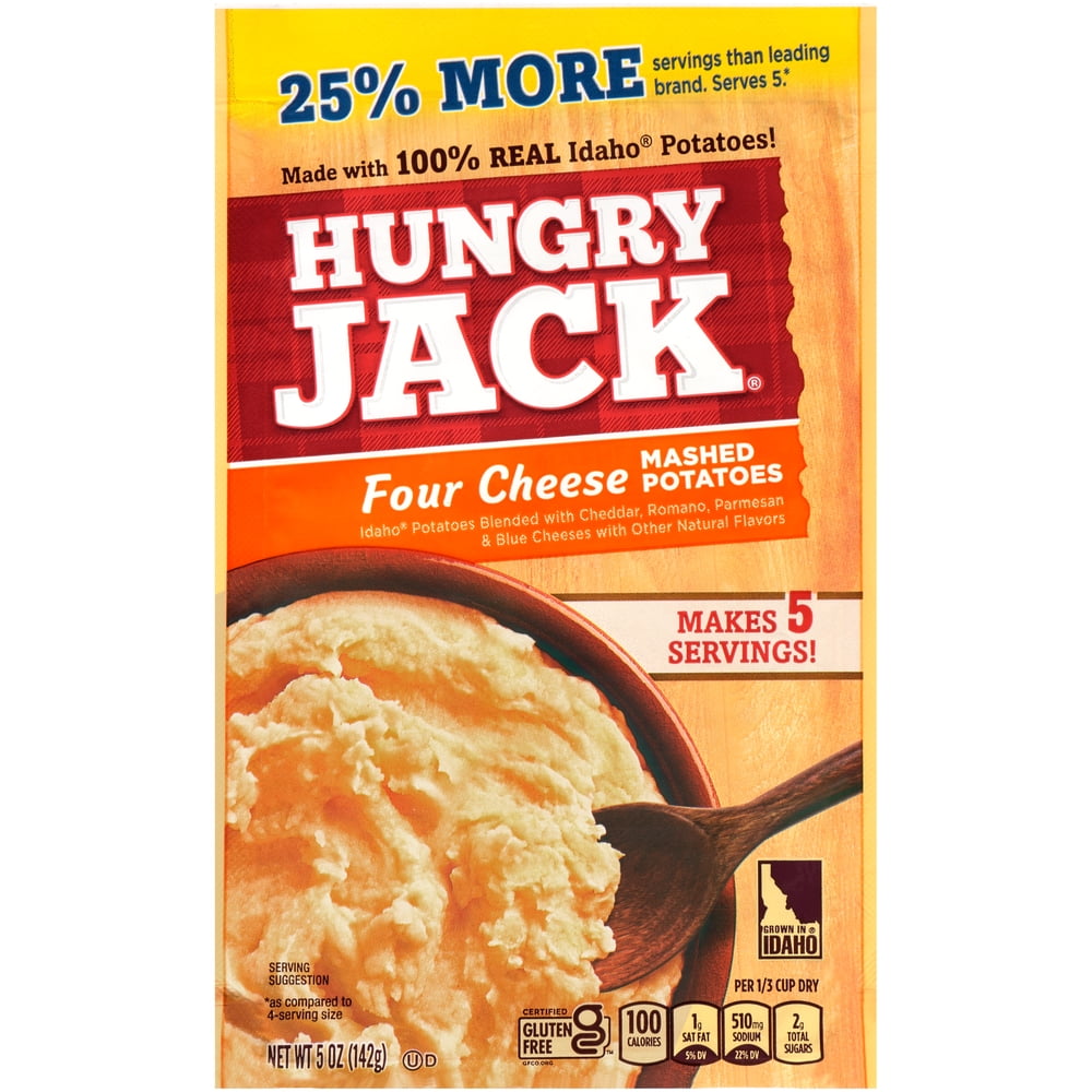 Hungry jack instant mashed potatoes instructions hotsell
