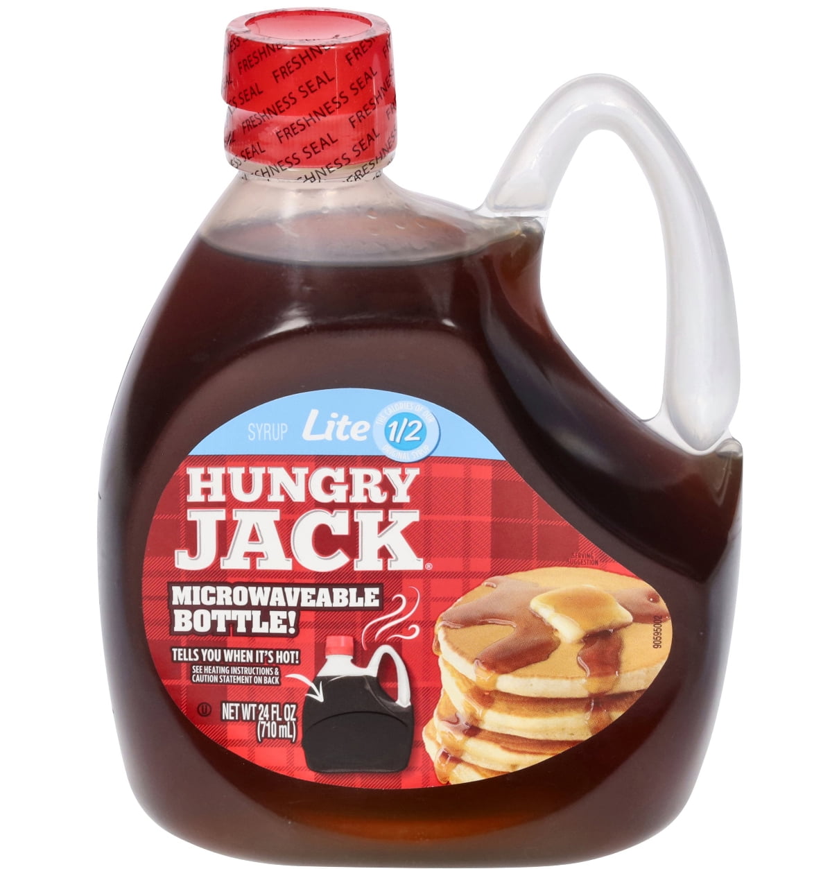 Hungry Jack Lite Pancake Syrup Microwaveable Breakfast Light Syrup