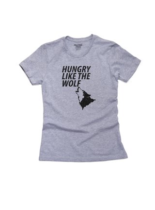 Hungry Like The Wolf, Adult T-Shirt / Small - MLB - Sports Fan Gear | breakingt